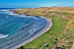 Cape Wickham 18th Reverse Aerial 2026